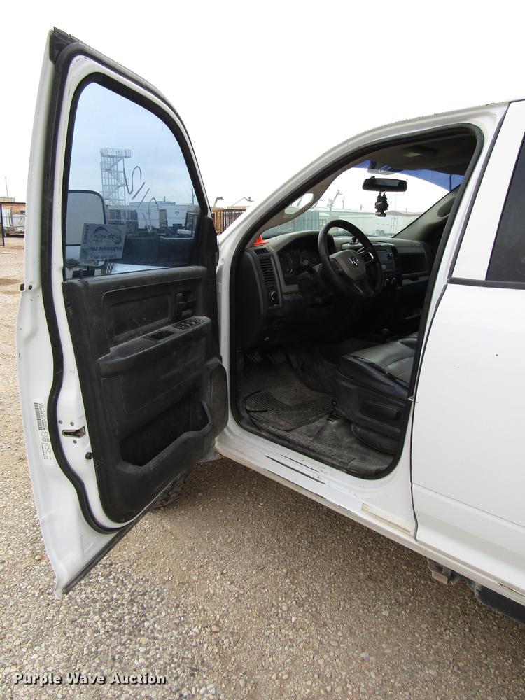 image for item DB6944 2011 Dodge Ram 5500 Crew Cab flatbed truck