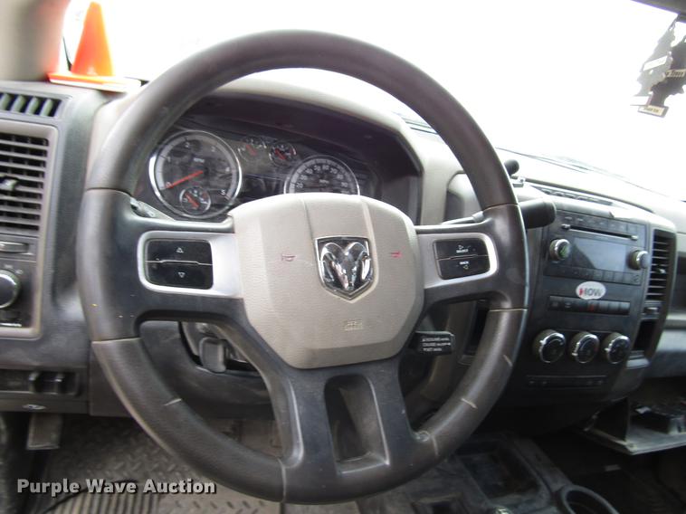 image for item DB6944 2011 Dodge Ram 5500 Crew Cab flatbed truck