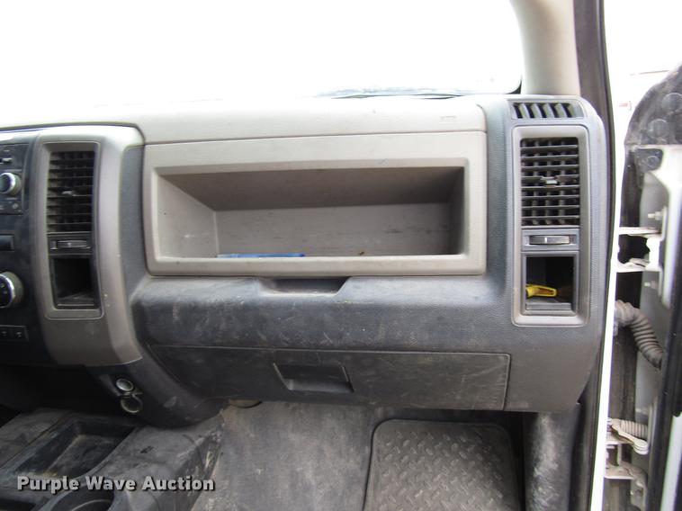 image for item DB6944 2011 Dodge Ram 5500 Crew Cab flatbed truck