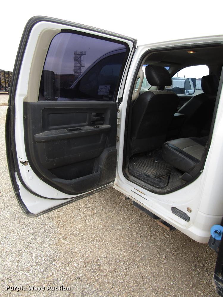 image for item DB6944 2011 Dodge Ram 5500 Crew Cab flatbed truck