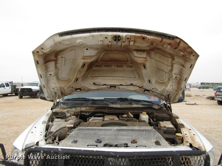 image for item DB6944 2011 Dodge Ram 5500 Crew Cab flatbed truck