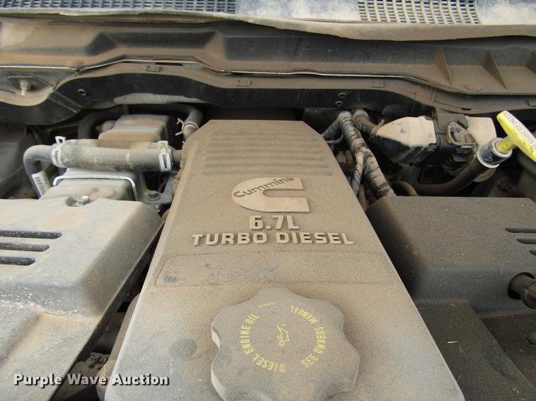 image for item DB6944 2011 Dodge Ram 5500 Crew Cab flatbed truck