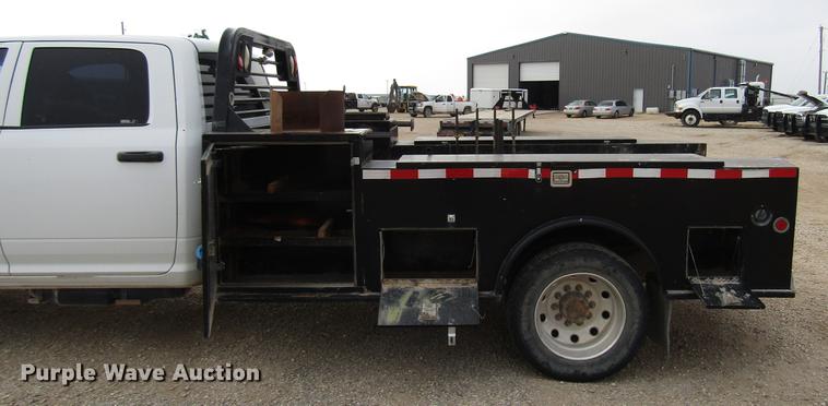 image for item DB6944 2011 Dodge Ram 5500 Crew Cab flatbed truck