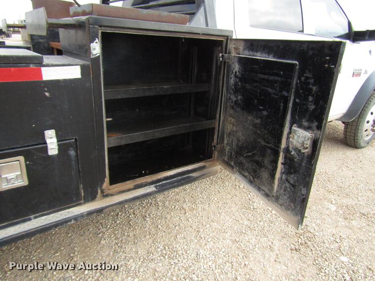 image for item DB6944 2011 Dodge Ram 5500 Crew Cab flatbed truck