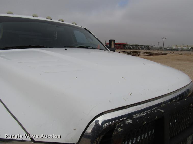 image for item DB6944 2011 Dodge Ram 5500 Crew Cab flatbed truck