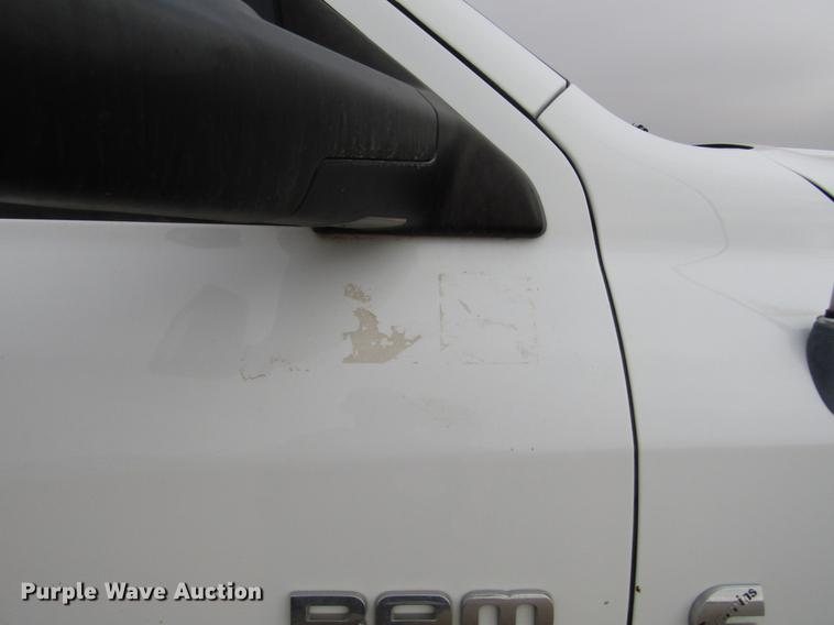 image for item DB6944 2011 Dodge Ram 5500 Crew Cab flatbed truck