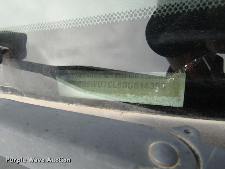 image for item DB6944 2011 Dodge Ram 5500 Crew Cab flatbed truck