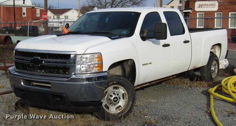 image for item DB6948 2012 Chevrolet Silverado 2500 Crew Cab pickup truck