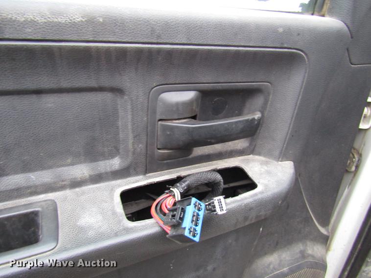 image for item DB6953 2011 Dodge Ram 5500 Crew Cab flatbed truck