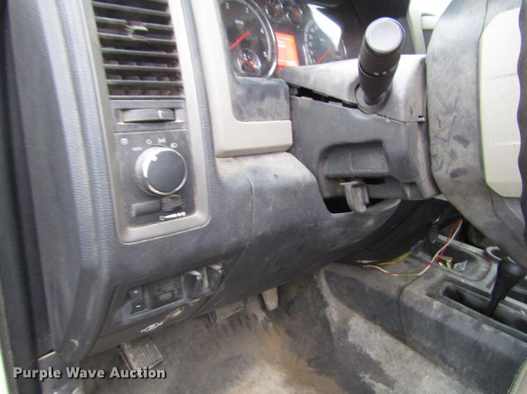 image for item DB6953 2011 Dodge Ram 5500 Crew Cab flatbed truck