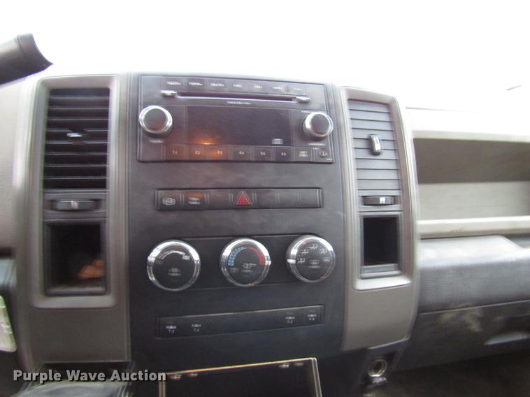 image for item DB6953 2011 Dodge Ram 5500 Crew Cab flatbed truck