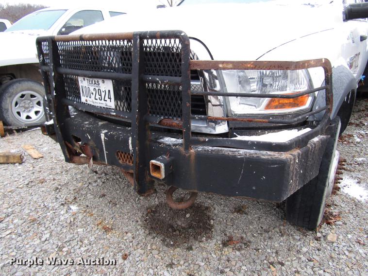 image for item DB6953 2011 Dodge Ram 5500 Crew Cab flatbed truck