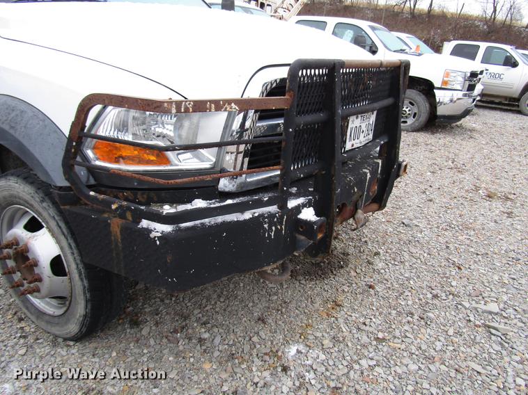 image for item DB6953 2011 Dodge Ram 5500 Crew Cab flatbed truck