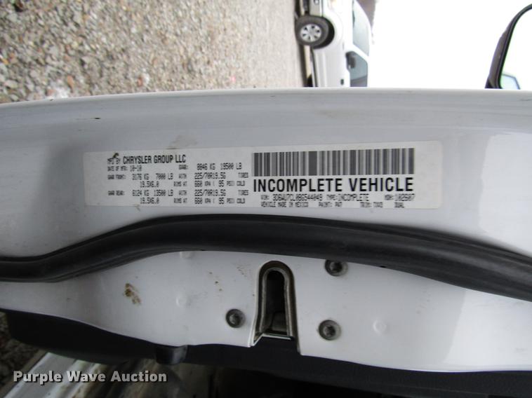 image for item DB6953 2011 Dodge Ram 5500 Crew Cab flatbed truck