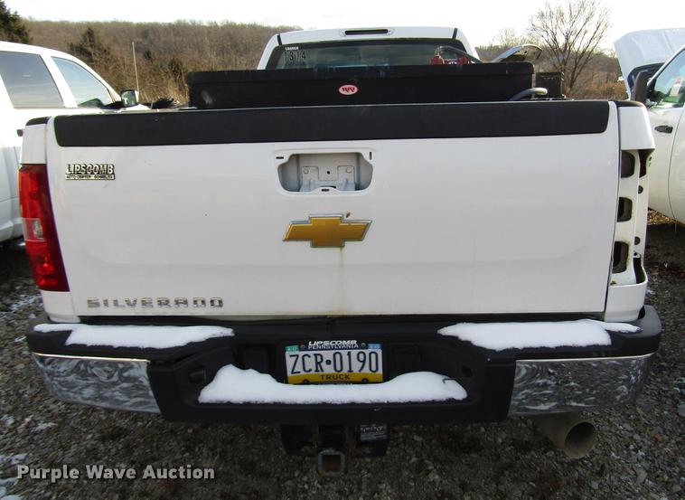image for item DB6957 2012 Chevrolet Silverado 2500HD Crew Cab pickup truck