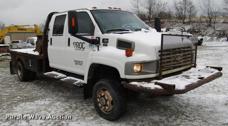 image for item DB6978 2008 Chevrolet C4500 flatbed truck
