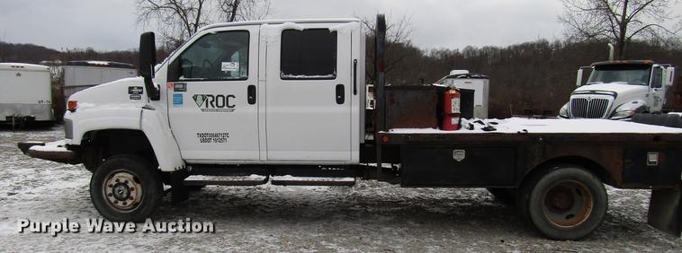 image for item DB6978 2008 Chevrolet C4500 flatbed truck
