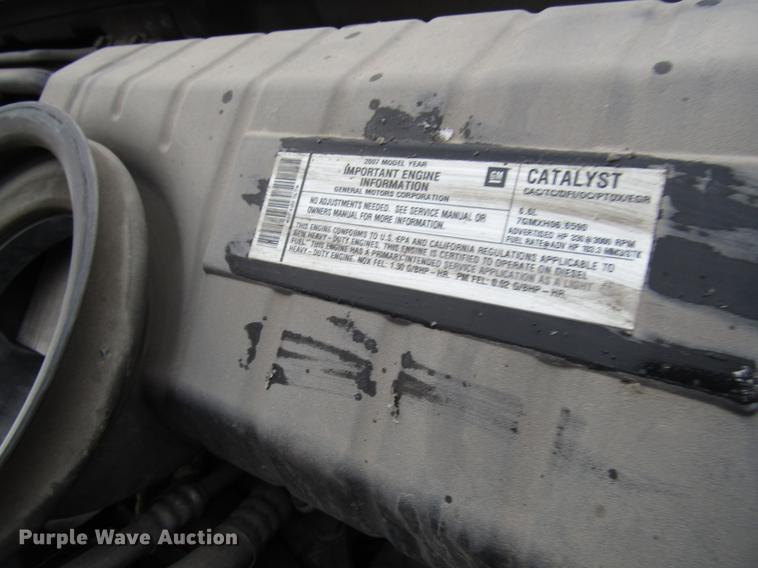 image for item DB6978 2008 Chevrolet C4500 flatbed truck