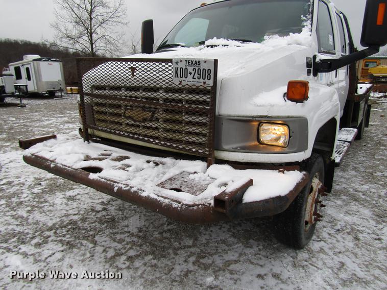 image for item DB6978 2008 Chevrolet C4500 flatbed truck