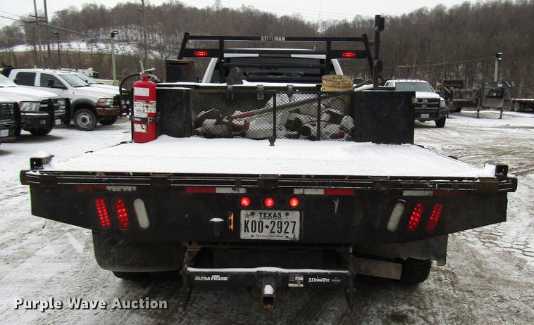 image for item DB6982 2011 Dodge Ram 5500 Crew Cab flatbed truck