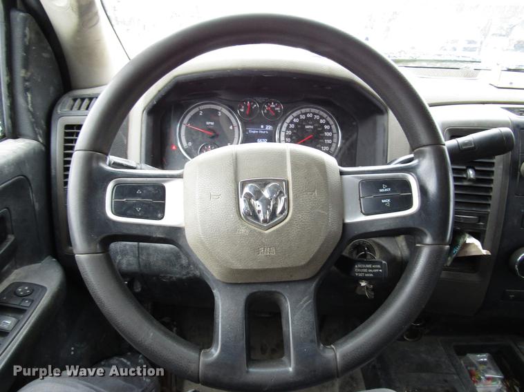 image for item DB6982 2011 Dodge Ram 5500 Crew Cab flatbed truck