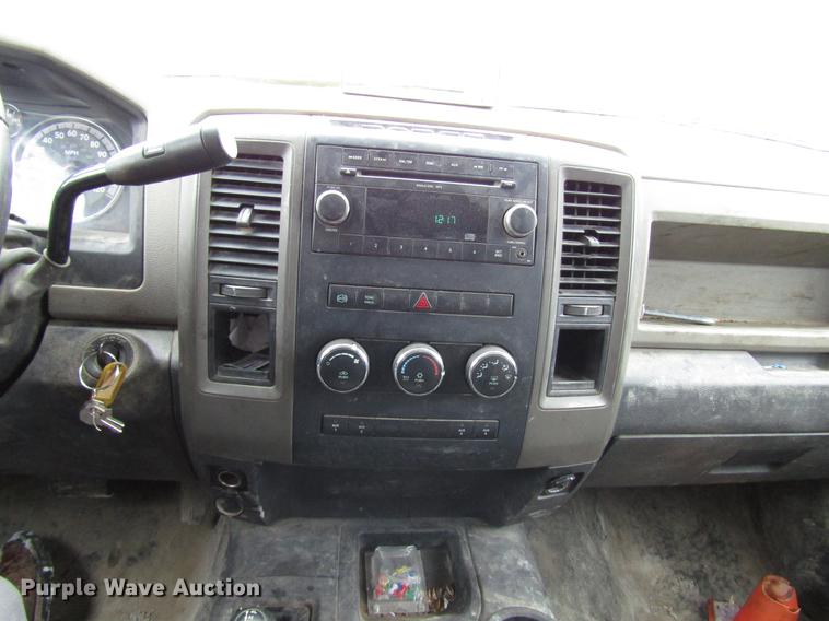 image for item DB6982 2011 Dodge Ram 5500 Crew Cab flatbed truck