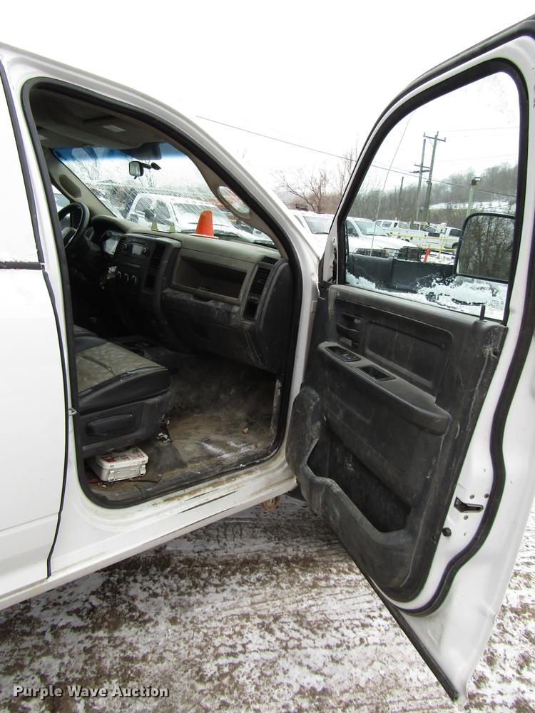 image for item DB6982 2011 Dodge Ram 5500 Crew Cab flatbed truck