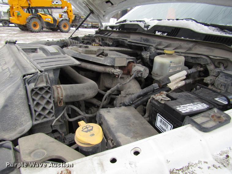 image for item DB6982 2011 Dodge Ram 5500 Crew Cab flatbed truck