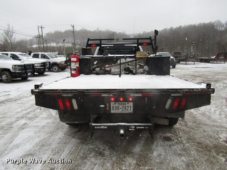 image for item DB6982 2011 Dodge Ram 5500 Crew Cab flatbed truck
