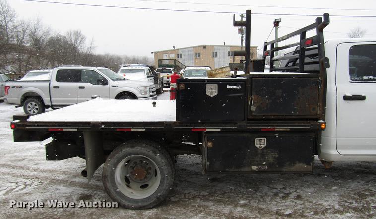 image for item DB6982 2011 Dodge Ram 5500 Crew Cab flatbed truck
