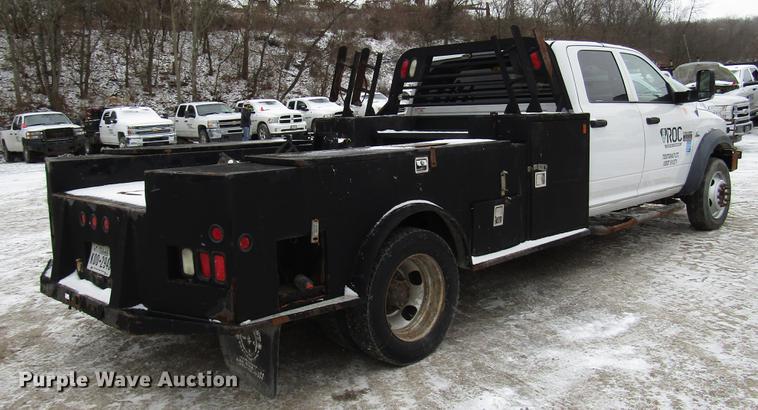 image for item DB6983 2011 Dodge Ram 5500 flatbed truck