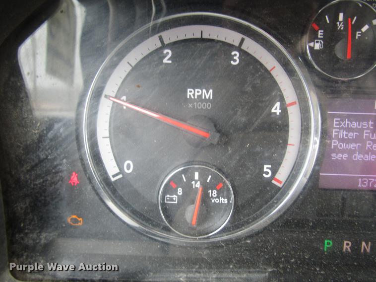 image for item DB6985 2012 Dodge Ram 5500 flatbed truck