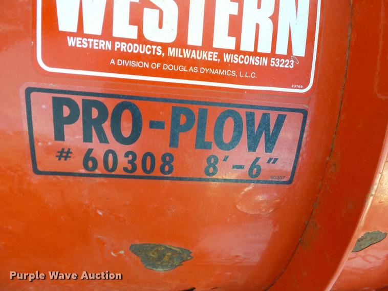 image for item DD2360 Western Pro snow plow