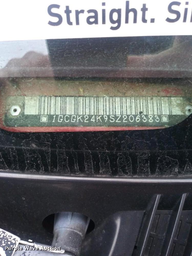 image for item DD2363 1995 Chevrolet K2500 pickup truck