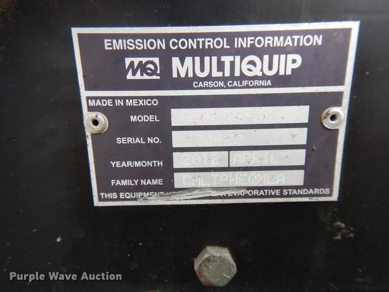 image for item DD3611 2012 Whiteman WBH-16 concrete buggy