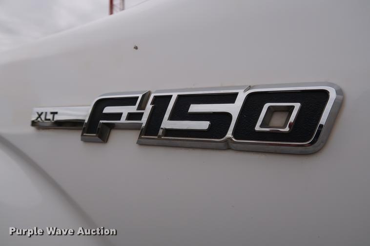 image for item DD5338 2012 Ford F150 XLT SuperCab pickup truck