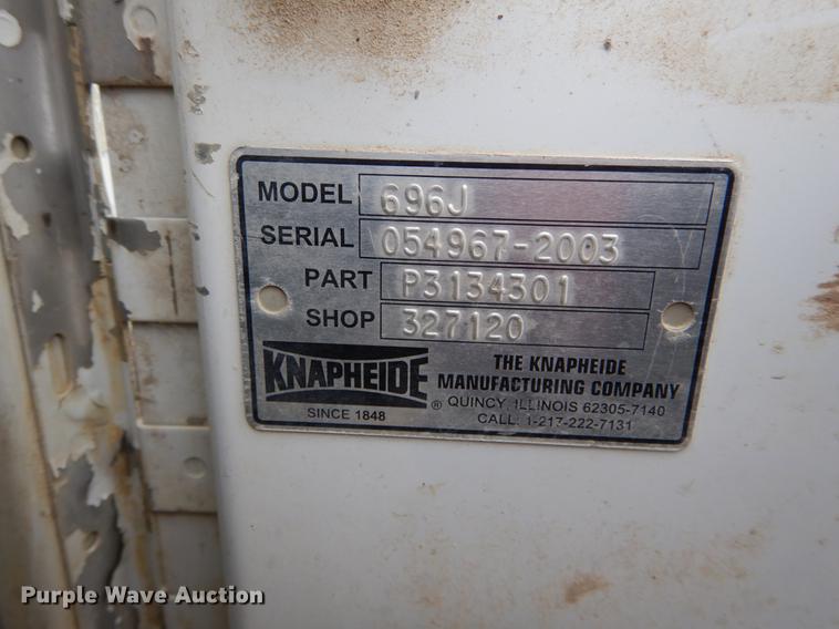 image for item DE5985 2002 Ford F250 Super Duty Lariat SuperCab utility bed pickup truck