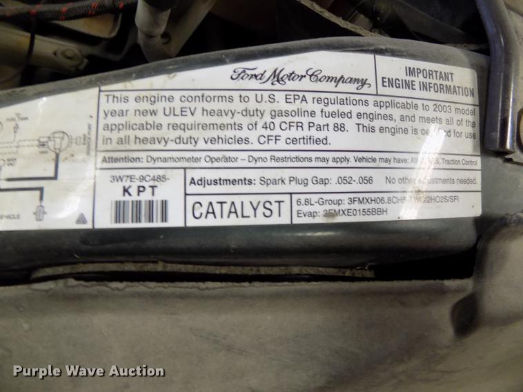 image for item DE7570 2003 Ford F250 Super Duty pickup truck