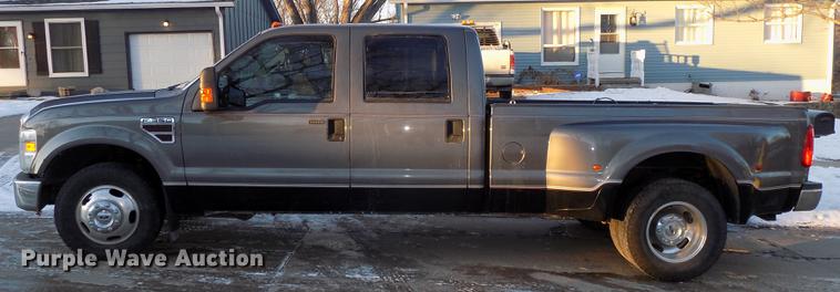 image for item DE7573 2008 Ford F350 Lariat Super Duty Crew Cab pickup truck