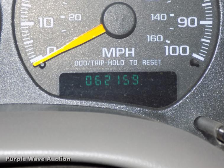 image for item DE7575 2000 Chevrolet S10 Ext. Cab pickup truck