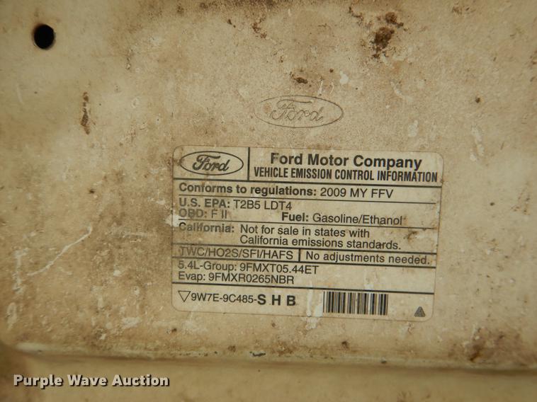 image for item DF2098 2009 Ford F150 Lariat SuperCrew pickup truck