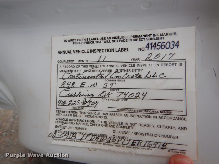 image for item DF2130 2007 Ford F550 XL Crew Cab utility truck