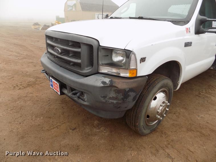 image for item DF2907 2003 Ford F450 Super Duty XL dump truck