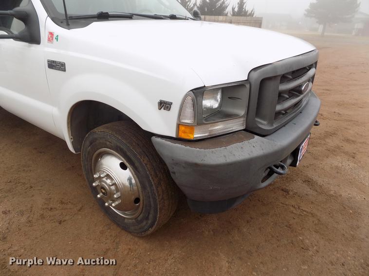 image for item DF2907 2003 Ford F450 Super Duty XL dump truck