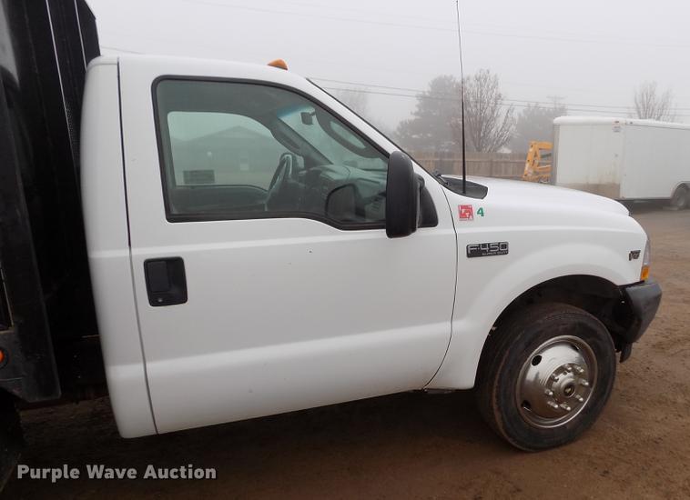 image for item DF2907 2003 Ford F450 Super Duty XL dump truck