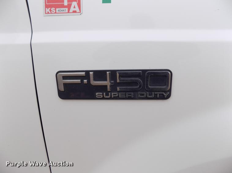 image for item DF2907 2003 Ford F450 Super Duty XL dump truck