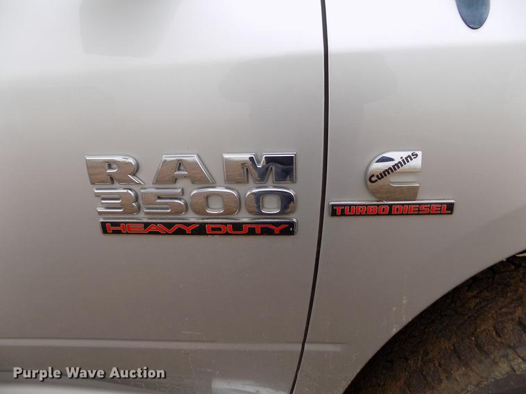 image for item DF2908 2013 Dodge Ram 3500HD Crew Cab pickup truck