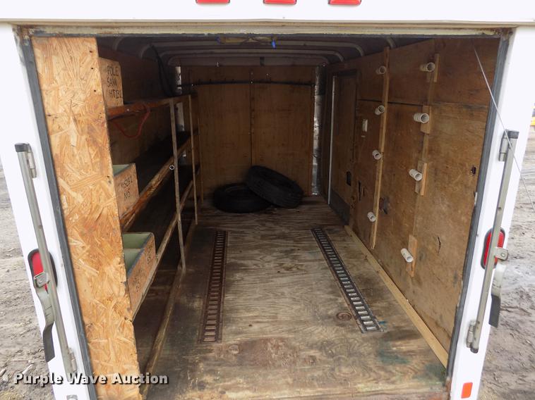 image for item DF2909 2003 Pace enclosed cargo trailer