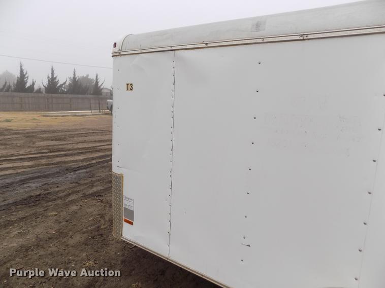 image for item DF2909 2003 Pace enclosed cargo trailer