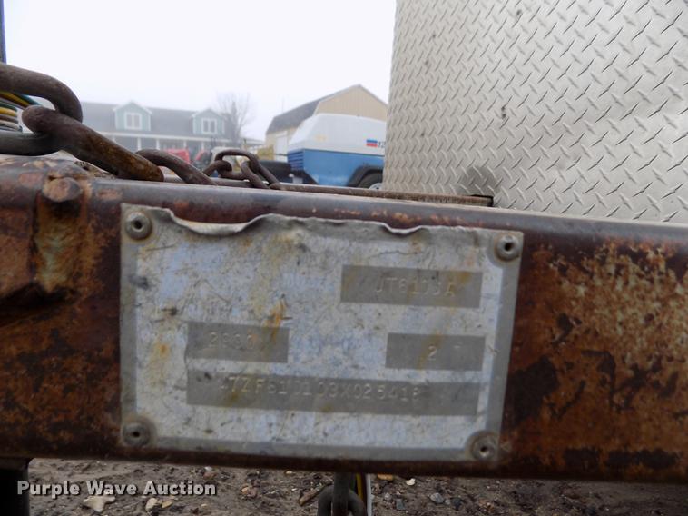 image for item DF2909 2003 Pace enclosed cargo trailer